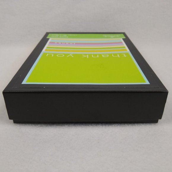 Hallmark Stationery Thank You Cards 2 Designs 50 Count with Envelopes Green NEW - Picture 3 of 6